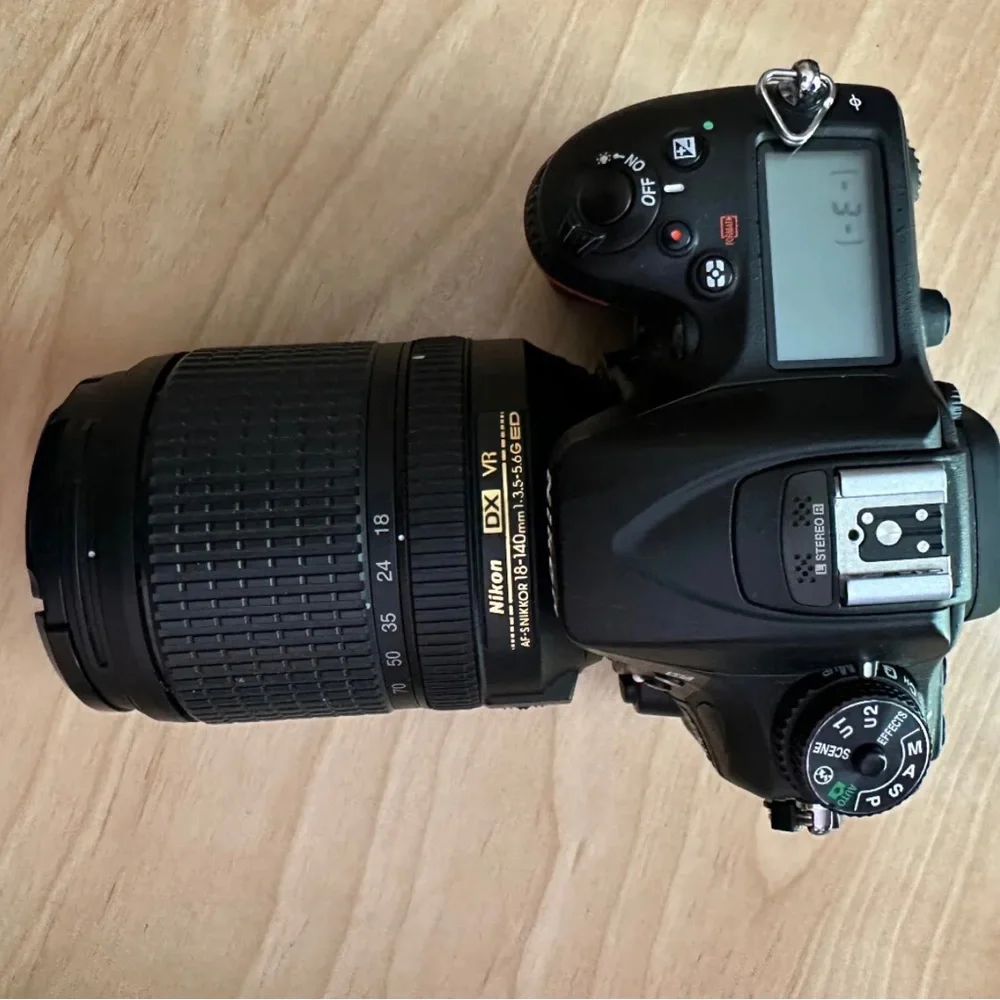 Nikon D7200 24.2MP Digital SLR Camera + 18-140 Bundle kit! YouTube Wi-Fi video